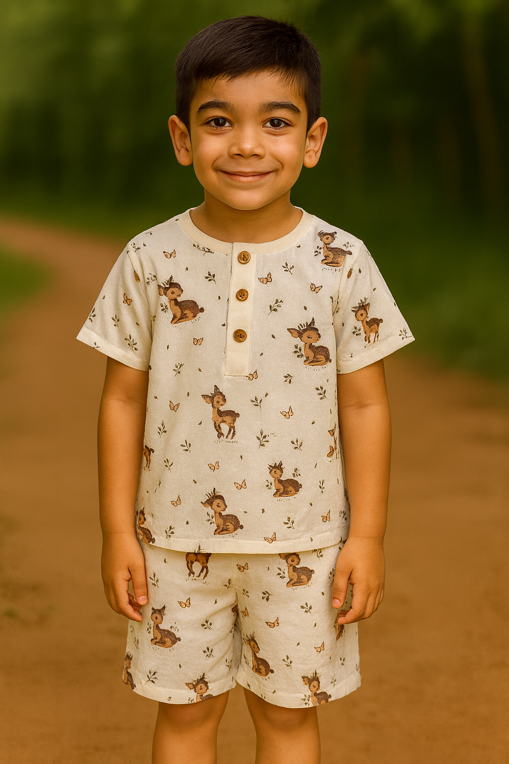 Unisex Deer print co ords